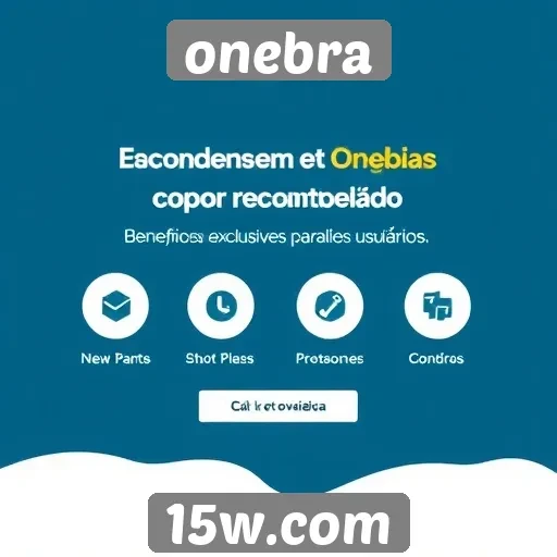 Novo sistema de recompensas no site Onebra